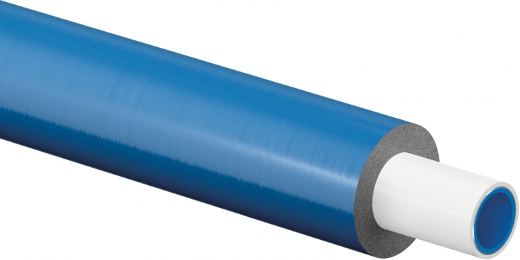 Uponor Uni Pipe Szigetelt ötrétegű cső S4 WLS 040 16x2,0 kék 100m/tekercs