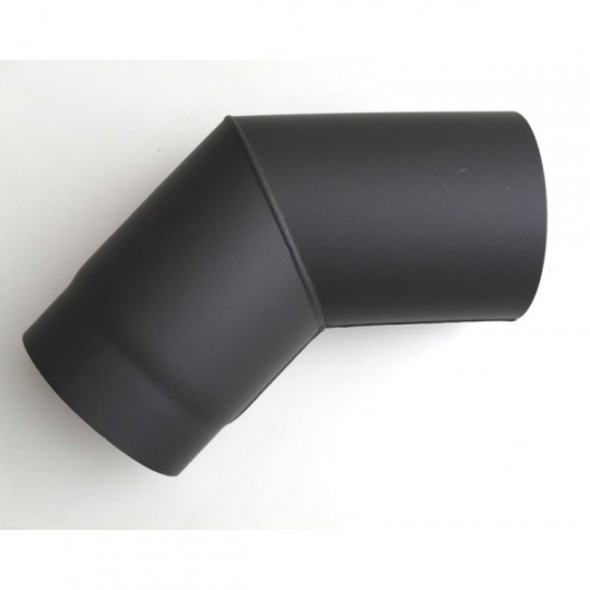 Vegyestüzelésű kazánhoz acél könyök 200/45°