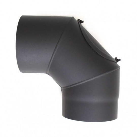 Vegyestüzelésű kazánhoz acél könyök 200/90°