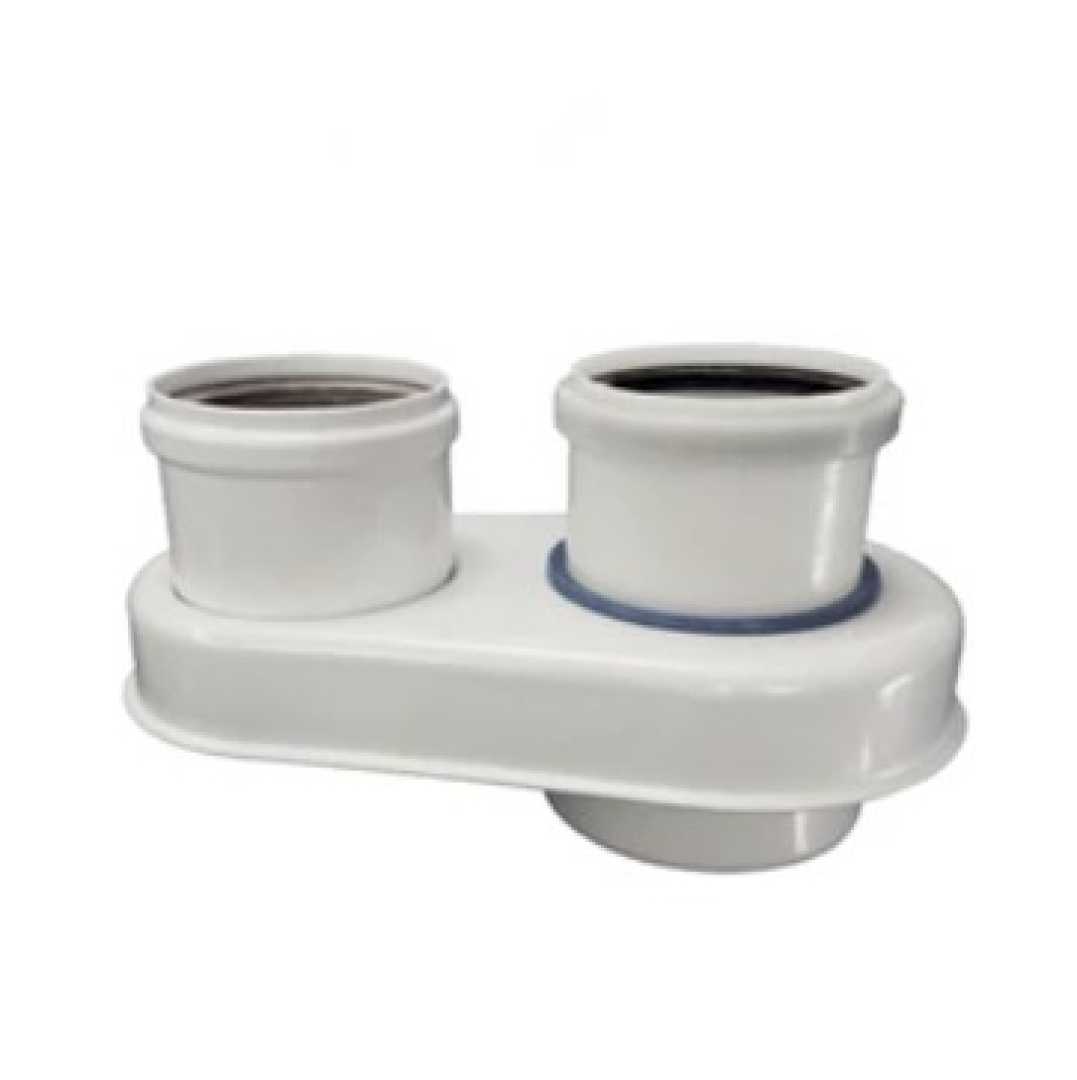 Viessmann Kazán-csatlakozó idom 60/100-80/80 PPS 7373241