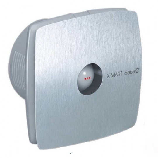 Cata X-MART 10 INOX Timer Kisventilátor pillangószeleppel és utószellőztető funkcióval