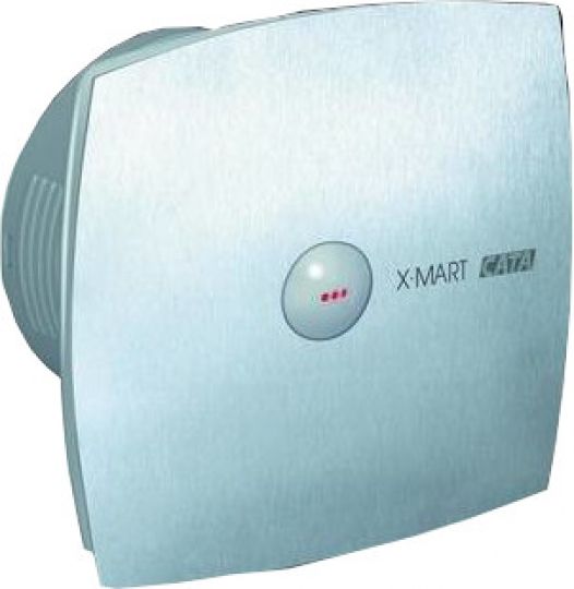 Cata X-MART 10 MATIC Timer Inox Kisventilátor utószellőztetővel és automata zsaluval