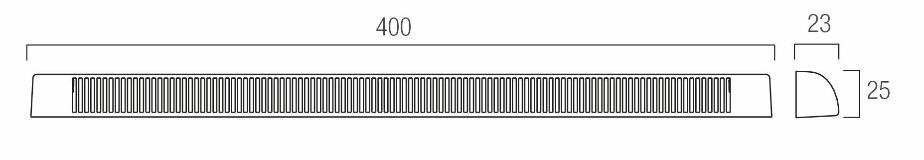 Aereco Légbevezető AEA731 Standard Esővédő és Rovarrács