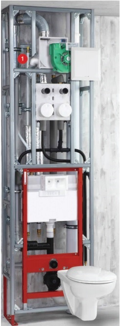 Helios ELS-WCS WC csatlakozó készlet ELS-hez (H00008191) műszaki adatlap