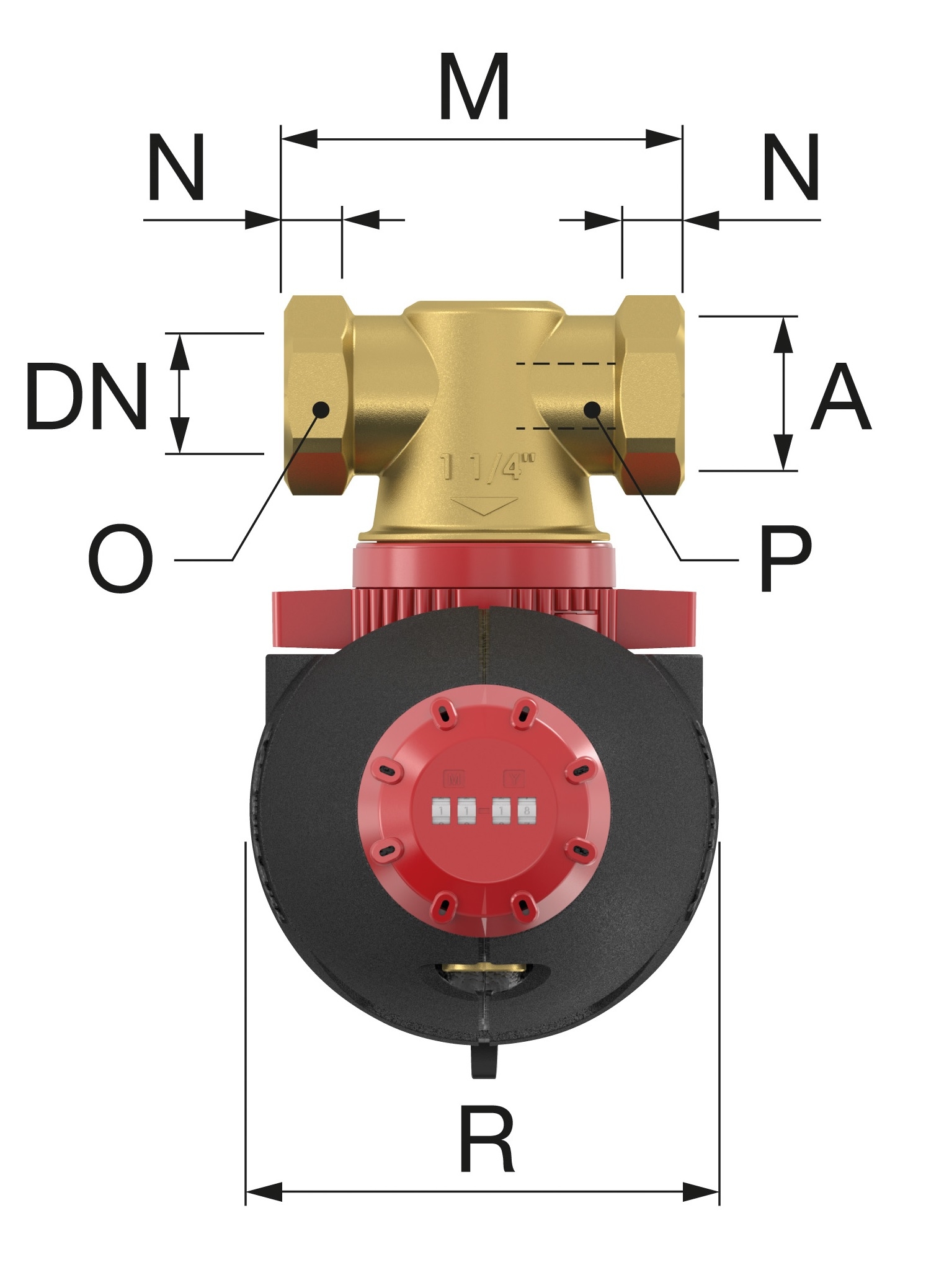 Flamco XStream Clean 6/4 F BM Mágneses iszapleválasztó belső