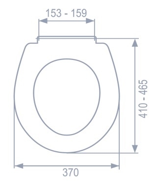 MKW Duroplast Rapido WC ülőke fém zsanérral - Netkazán